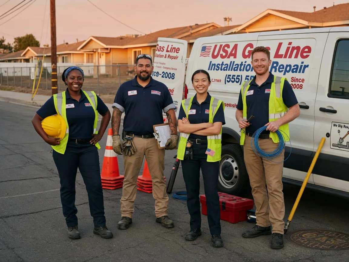 Gas Line Installation company in Glenhaven, CA
